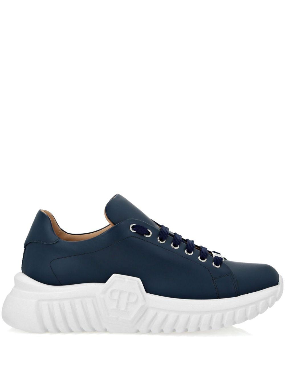 Supersonic leather sneakers Product Image