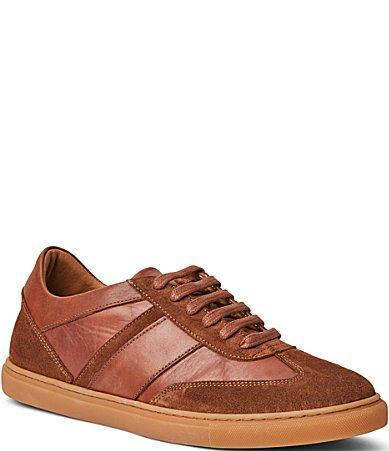 Bruno Magli Mens Baccio Suede Sneakers Product Image