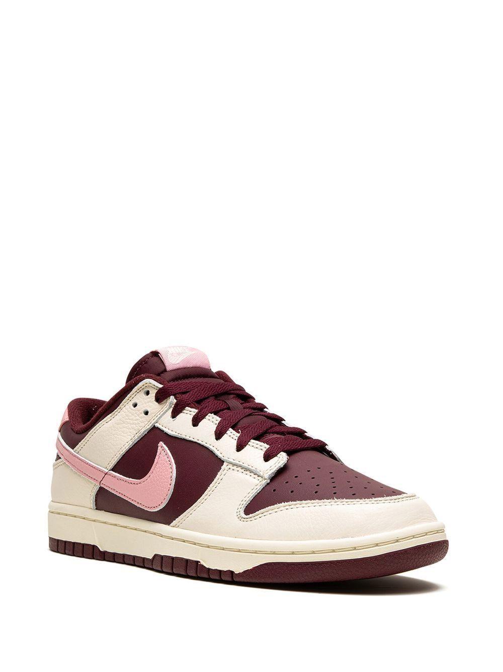 Dunk Low Retro Sneakers Night Maroon / Medium Soft Pink In Multicolor Product Image