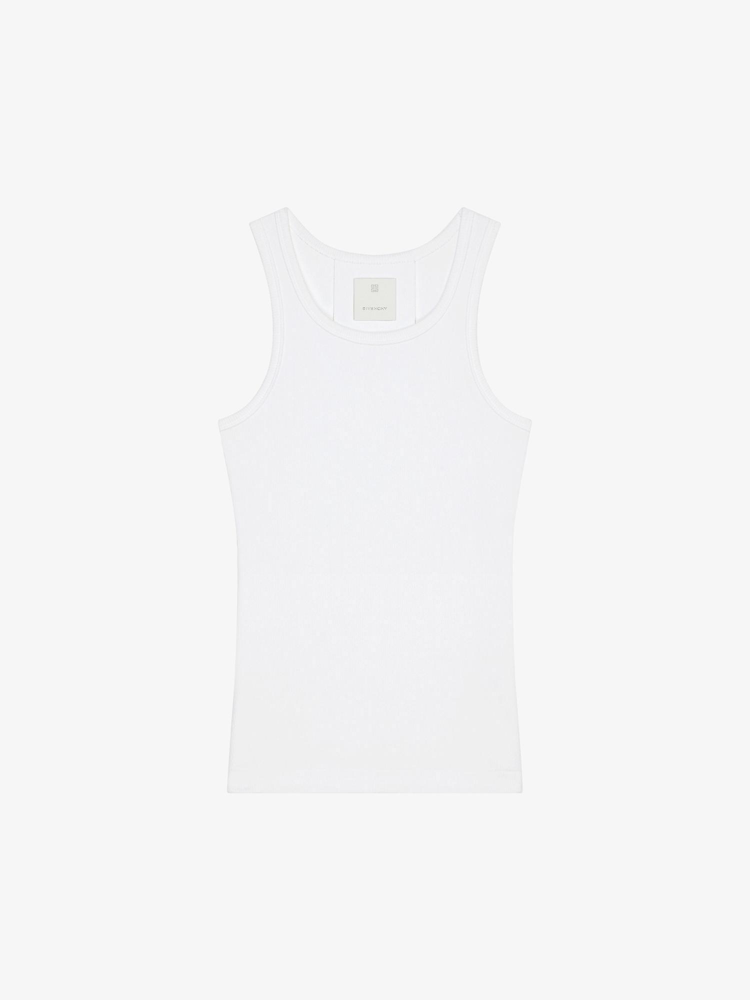 Extra slim fit tank top in cotton Product Image