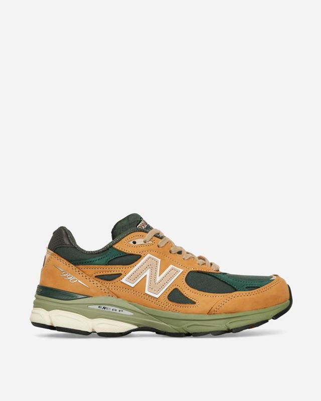 NEW BALANCE Made In Usa 990v3 Suede Sneakers In Beige Product Image