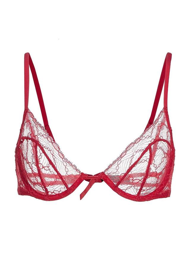 Womens Mon Cheri Sheer Lace Demi Bra Product Image