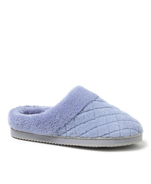 Dearfoams Libby Womens Quilted Terry Clog Slippers Product Image