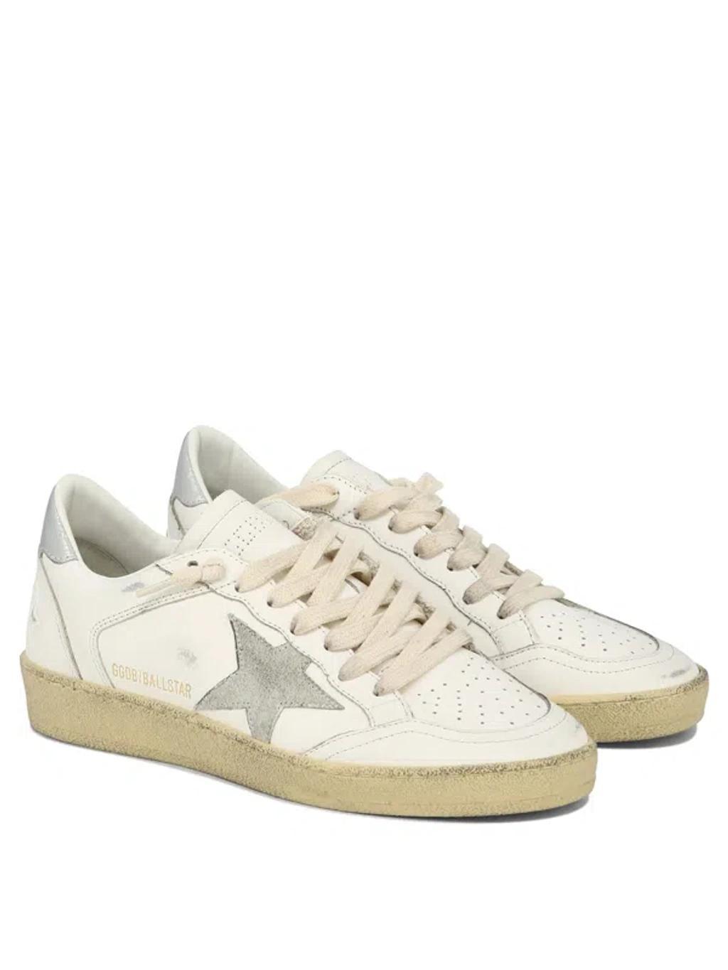 GOLDEN GOOSE Ball Star Sneaker In White Product Image