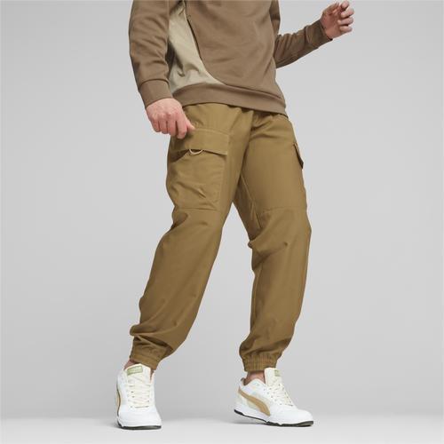 PUMA Mens PUMA Open Road Woven Cargo Pants - Mens Puma Black Product Image