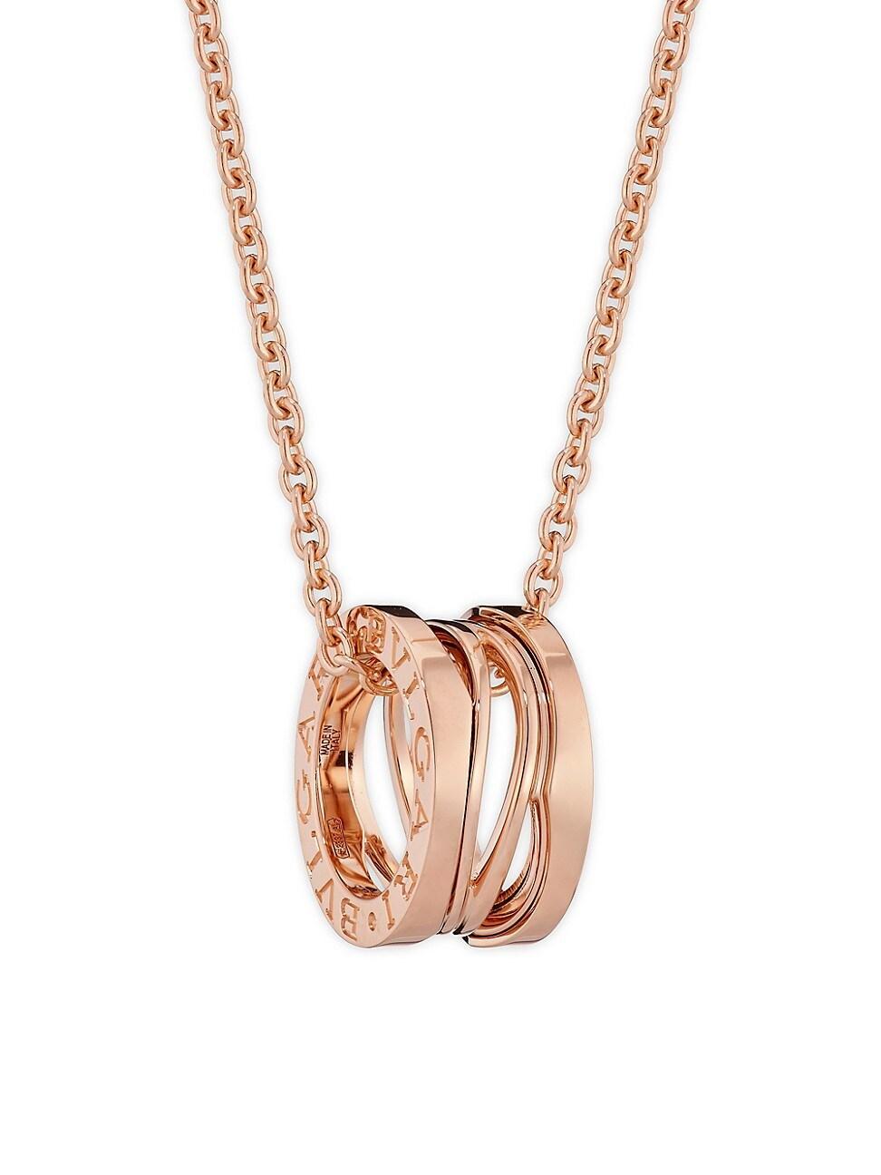 B. zero1 Design Legend 18K Rose Gold Necklace Product Image