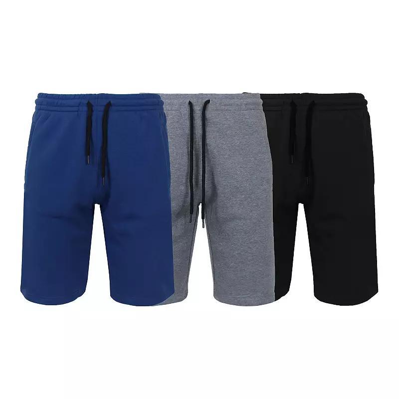 Mens Classic & Cargo 3-Pack 11-in. Jogger Lounge Shorts Product Image