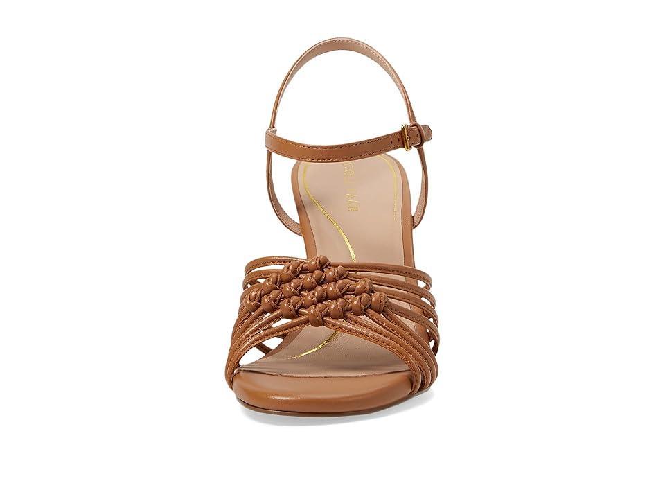 Cole Haan Jitney Knot Wedge (Pecan Leather) Women's Sandals Product Image