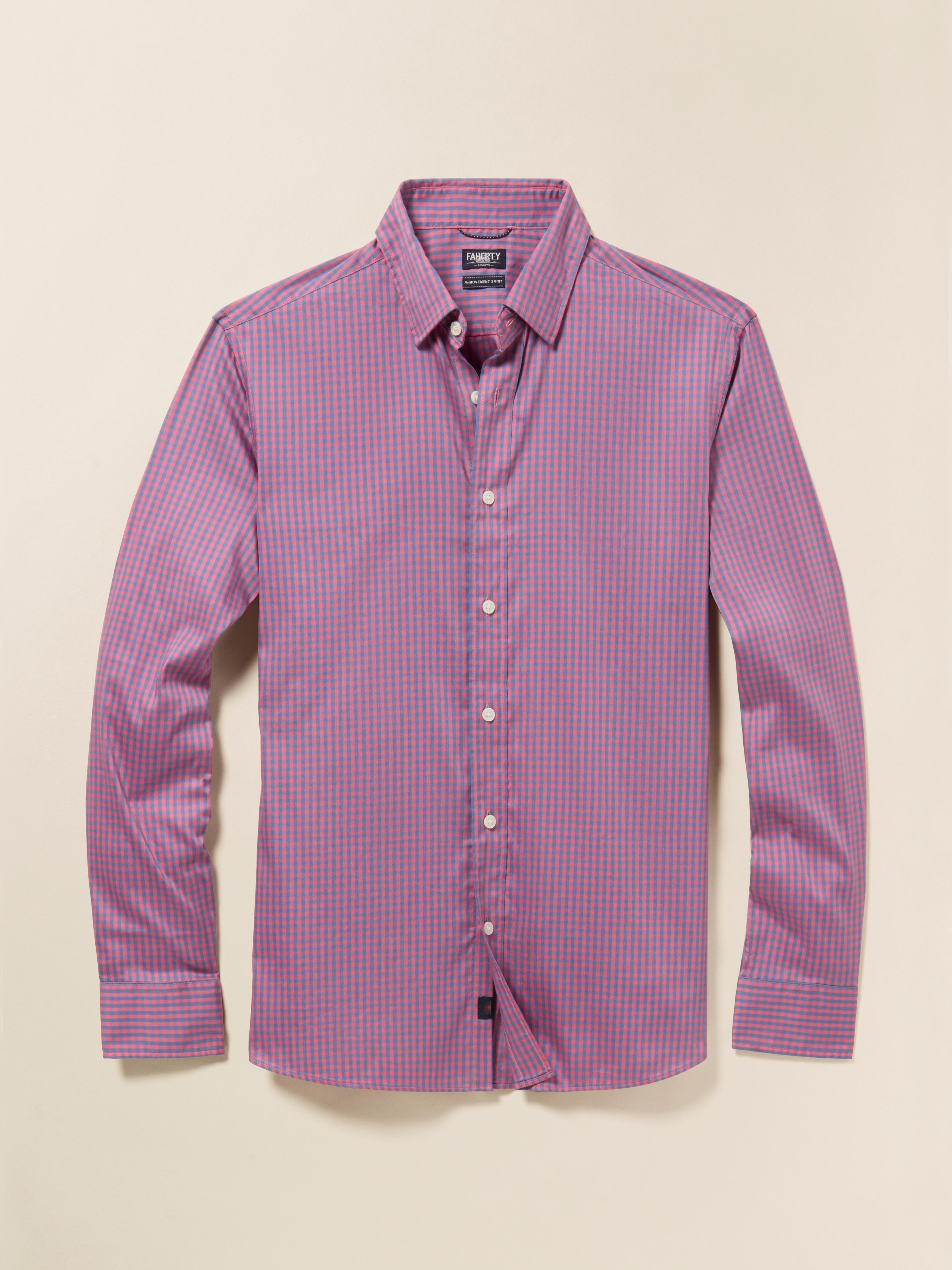 Movement™ Shirt - Blue Rose Gingham Male Product Image