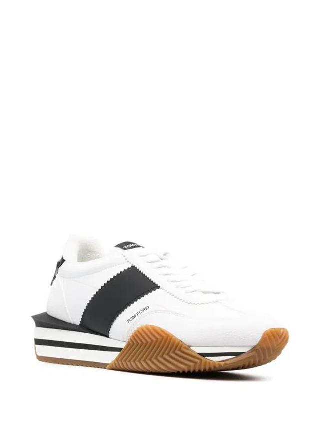 James Low-top Sneakers In White Product Image