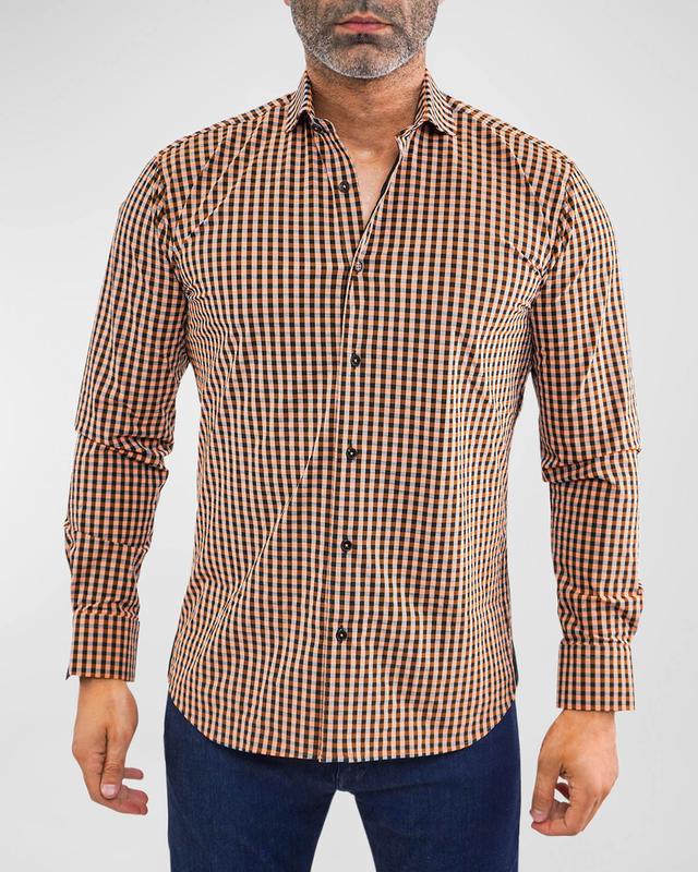 Mens Einstein Check Sport Shirt Product Image