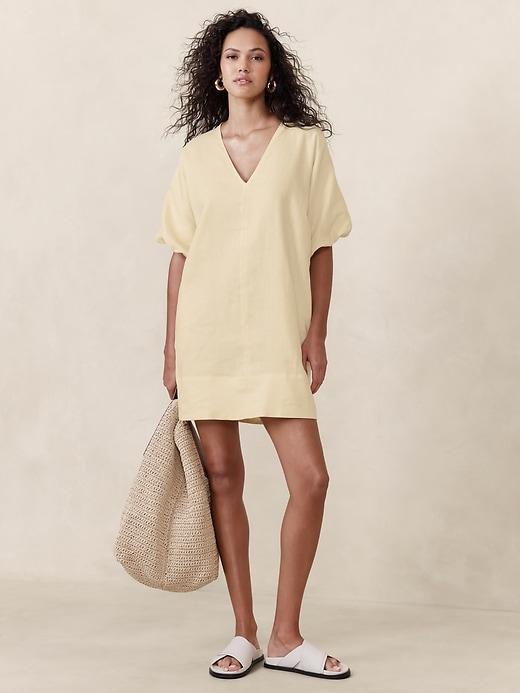 Livia Linen Mini Dress product image