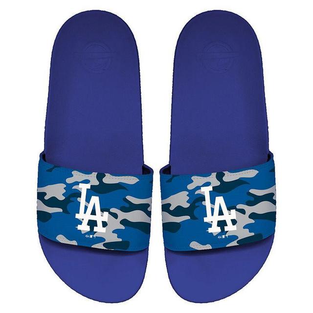 Mens ISlide Los Angeles Dodgers Camo Motto Slide Sandals Product Image