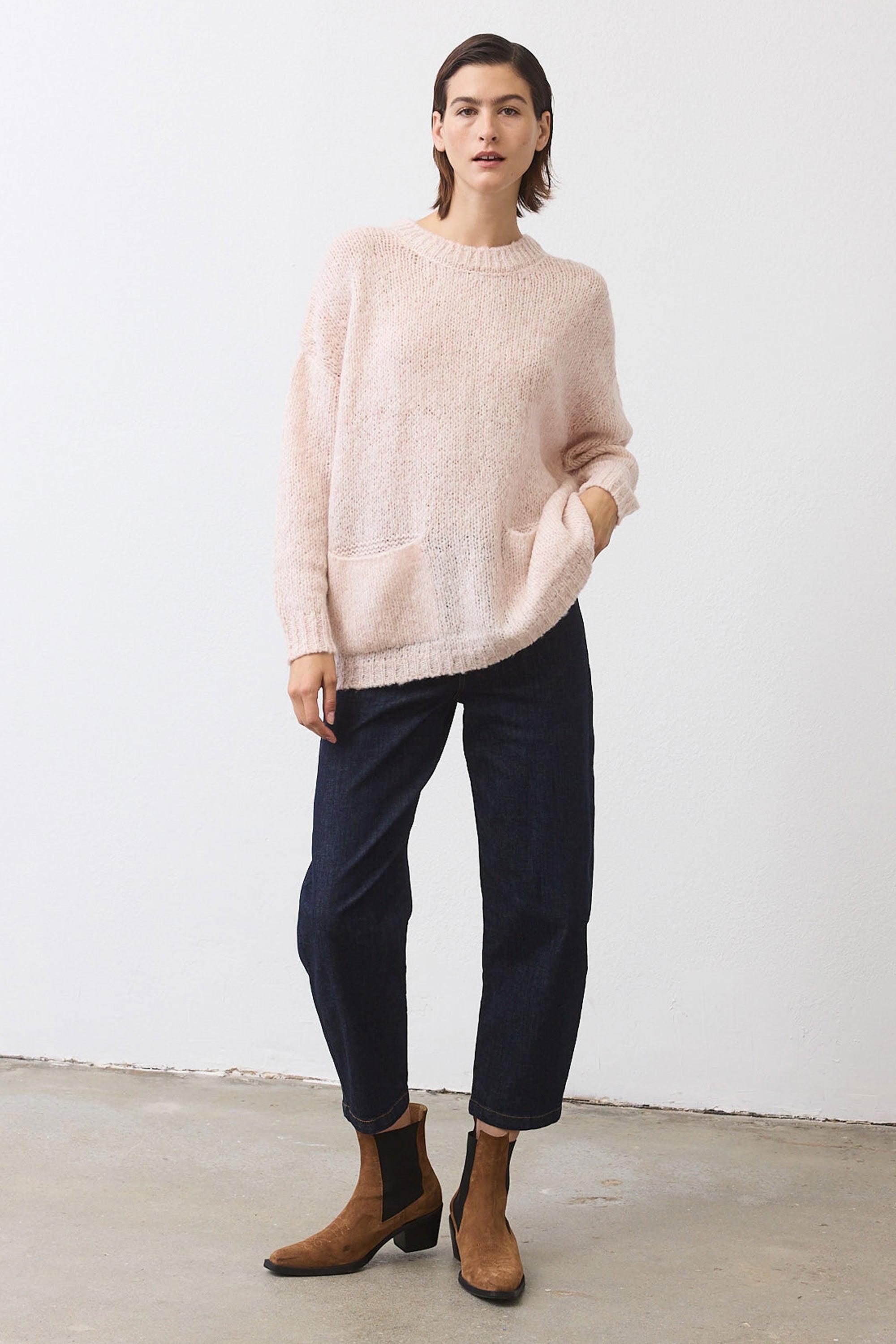 The Relaxed Crewneck Sweater Product Image