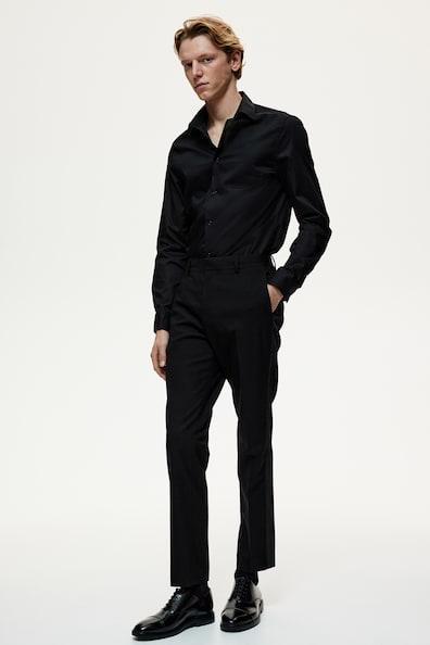 Slim Fit Tuxedo Pants Product Image