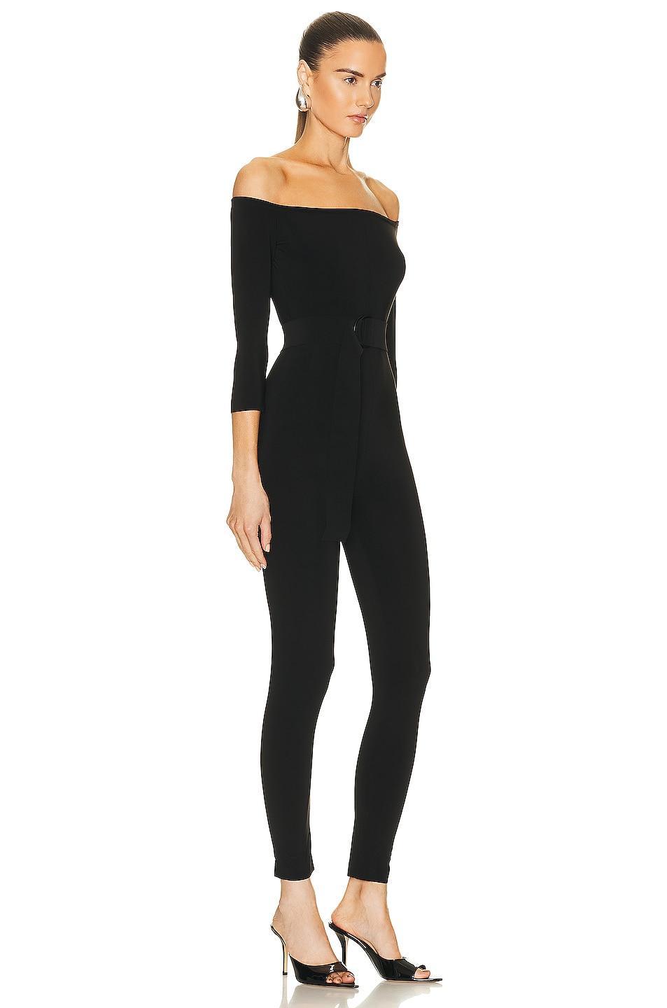 Norma Kamali Off Shoulder Catsuit Product Image