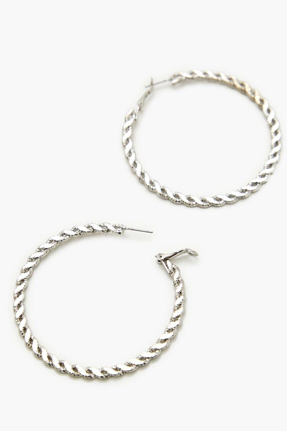 Twisted Hoop Earrings | Forever 21 Product Image