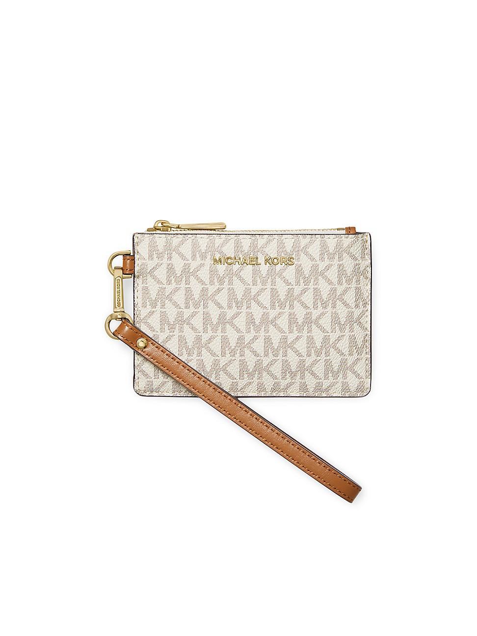 Michael Kors Signature Logo Jet Set Small Coin Purse Product Image