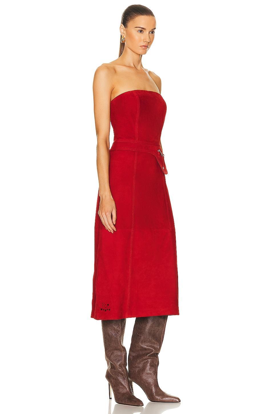 Saks Potts Ira Dress Red. (also in ). Product Image