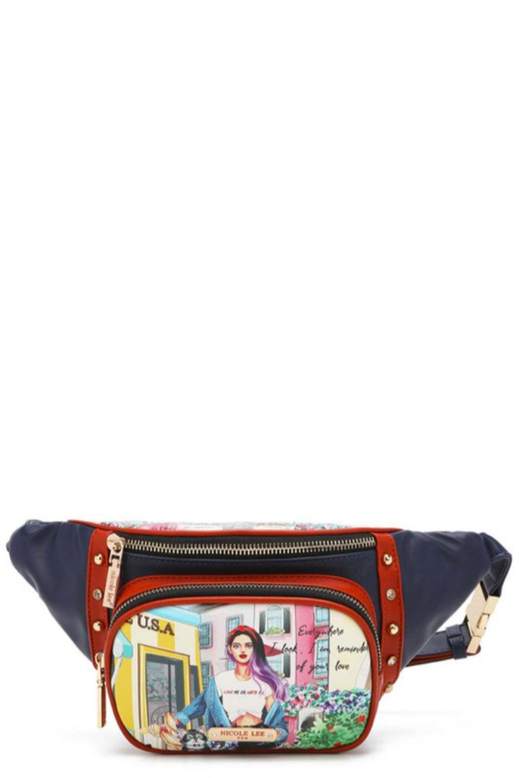 Nicole Lee Studded Fanny Pack Female Product Image