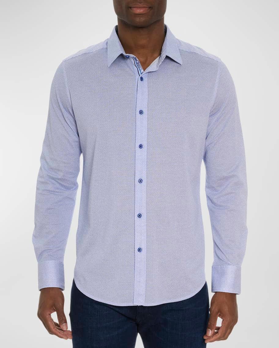 Men's Pirlo Micro-Printed Sport Shirt Product Image