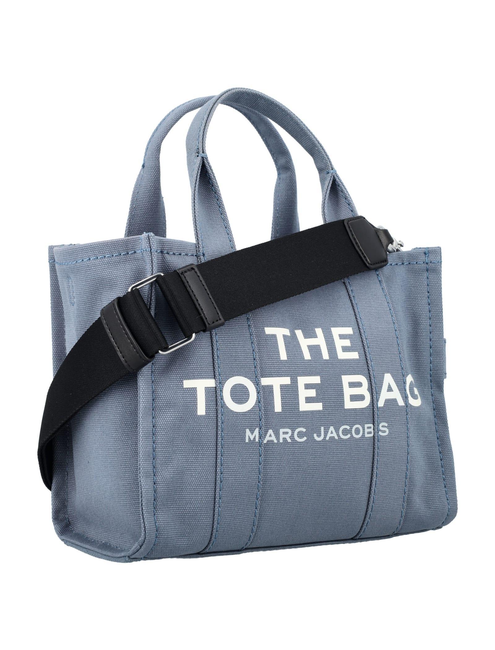 The Small Tote Bag In Blue Product Image