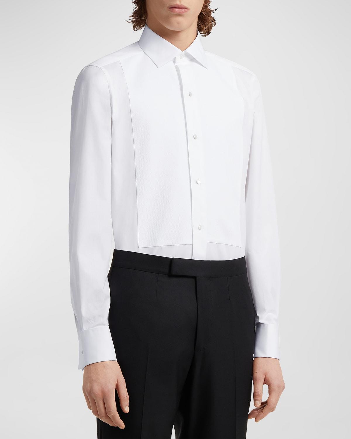 Mens Formal Piquet Evening Shirt Product Image