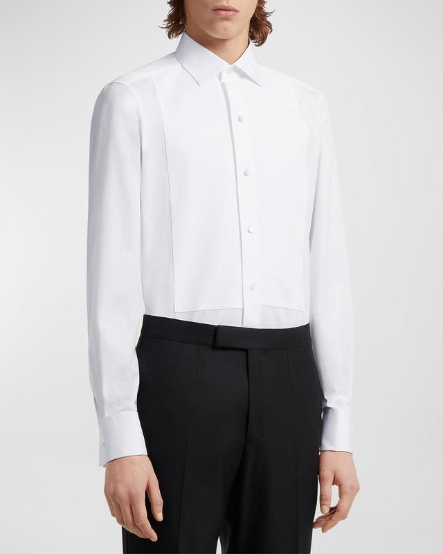 Mens Formal Piquet Evening Shirt Product Image