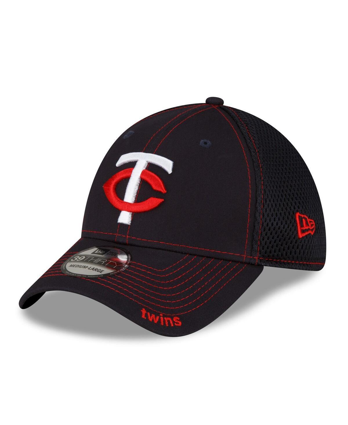 Mens New Era Navy Minnesota Twins 2023 Neo 39THIRTY Flex Hat Product Image