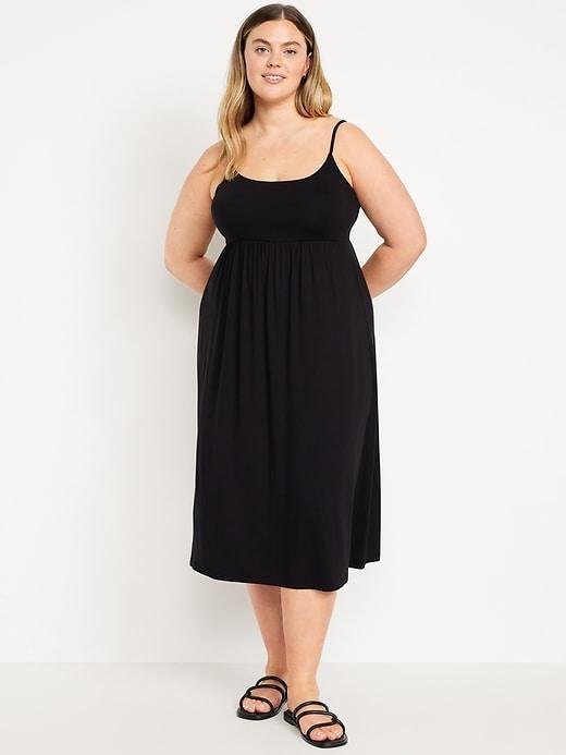 Fit & Flare Cami Midi Dress Product Image