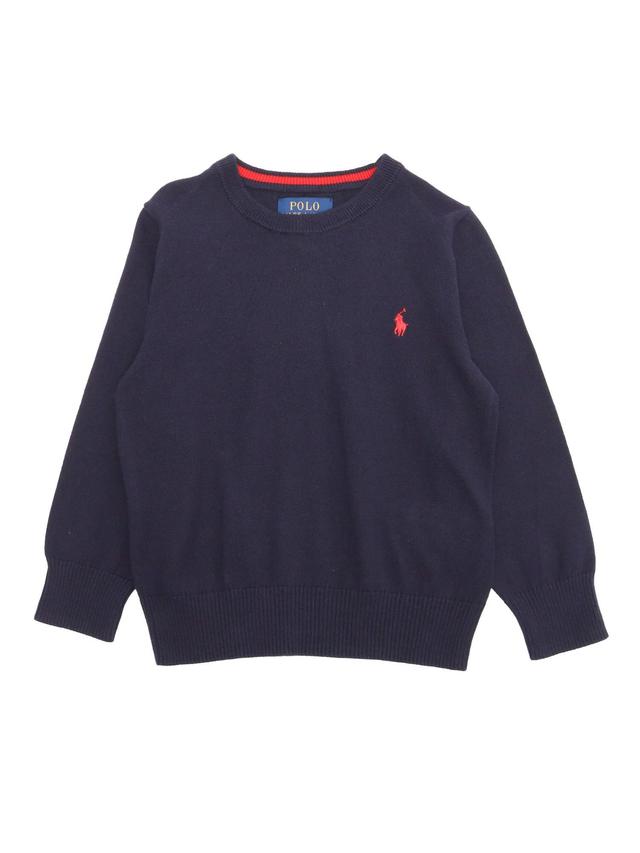 POLO RALPH LAUREN Blue Sweatshit With Logo Product Image