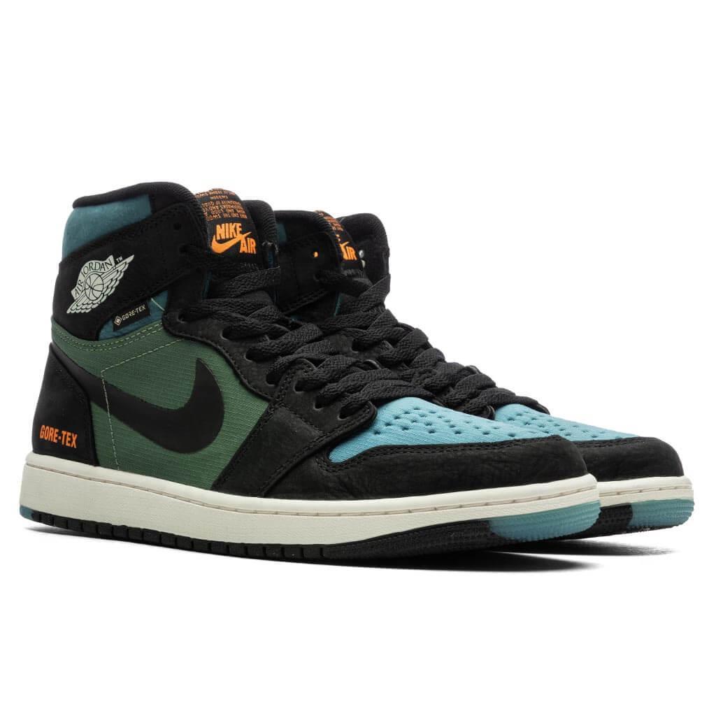 Air Jordan 1 Element 'Black Olive'- Black/Sky J Light Olive/Bright Mandarin Male Product Image