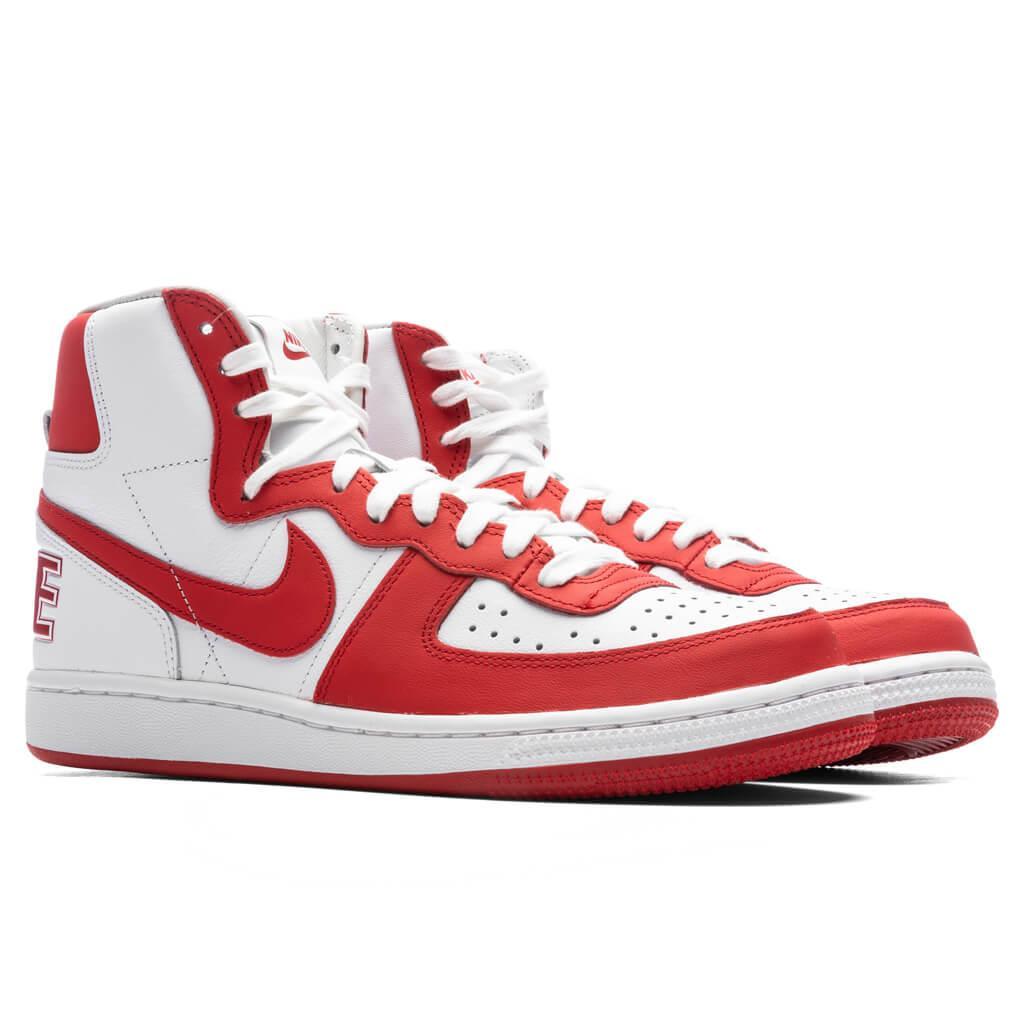 Comme des Garcons Homme Plus x Nike Terminator High SP - White/University Red Male Product Image