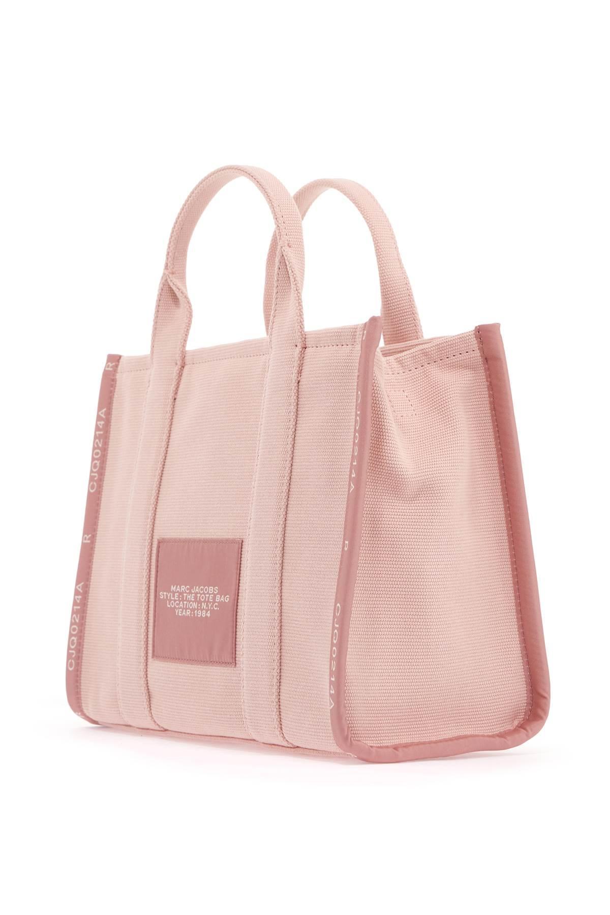 MARC JACOBS The Jacquard Medium Tote Bag In Pink Product Image