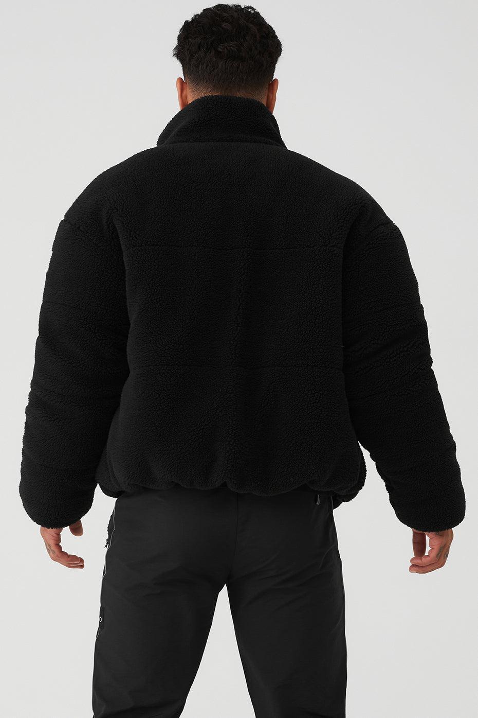 Sherpa Stage Puffer - Black Male Product Image