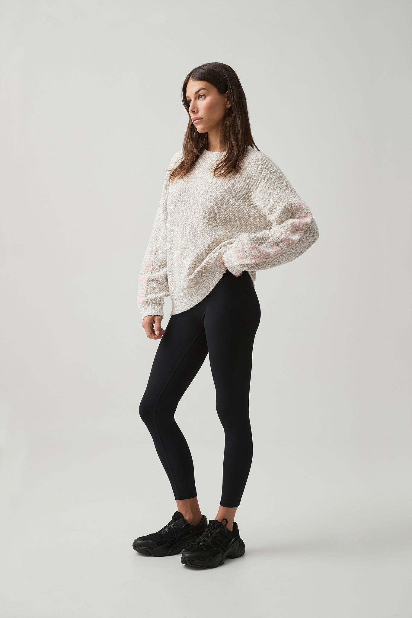 Textured Knit Crew 417 Product Image