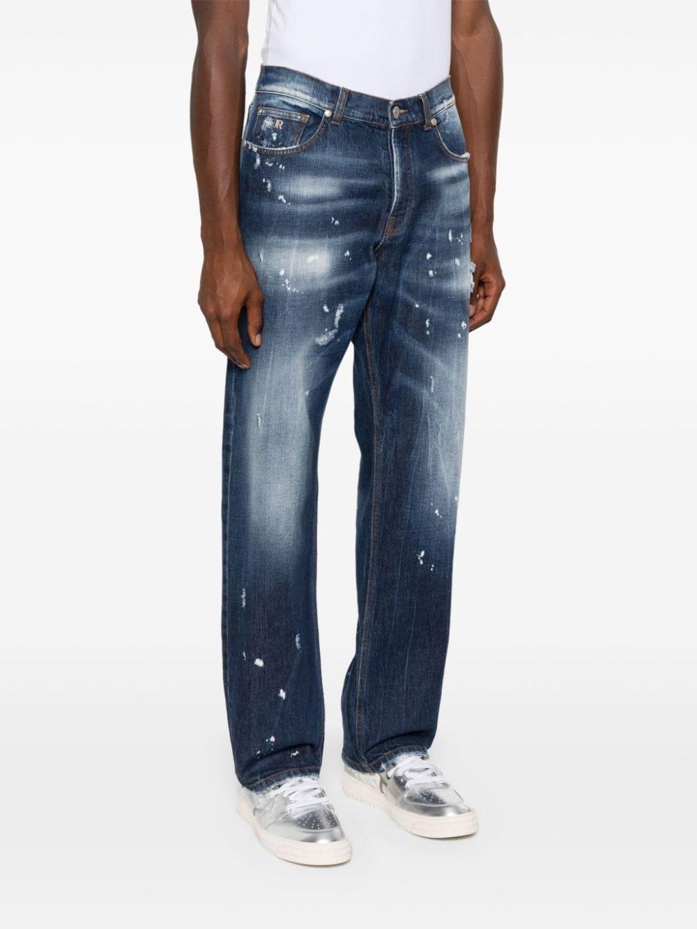 straight-leg cotton jeans Product Image