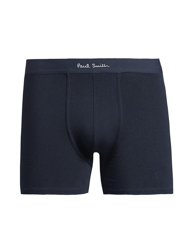 Mens Long Plain Trunk 3-Pack Product Image