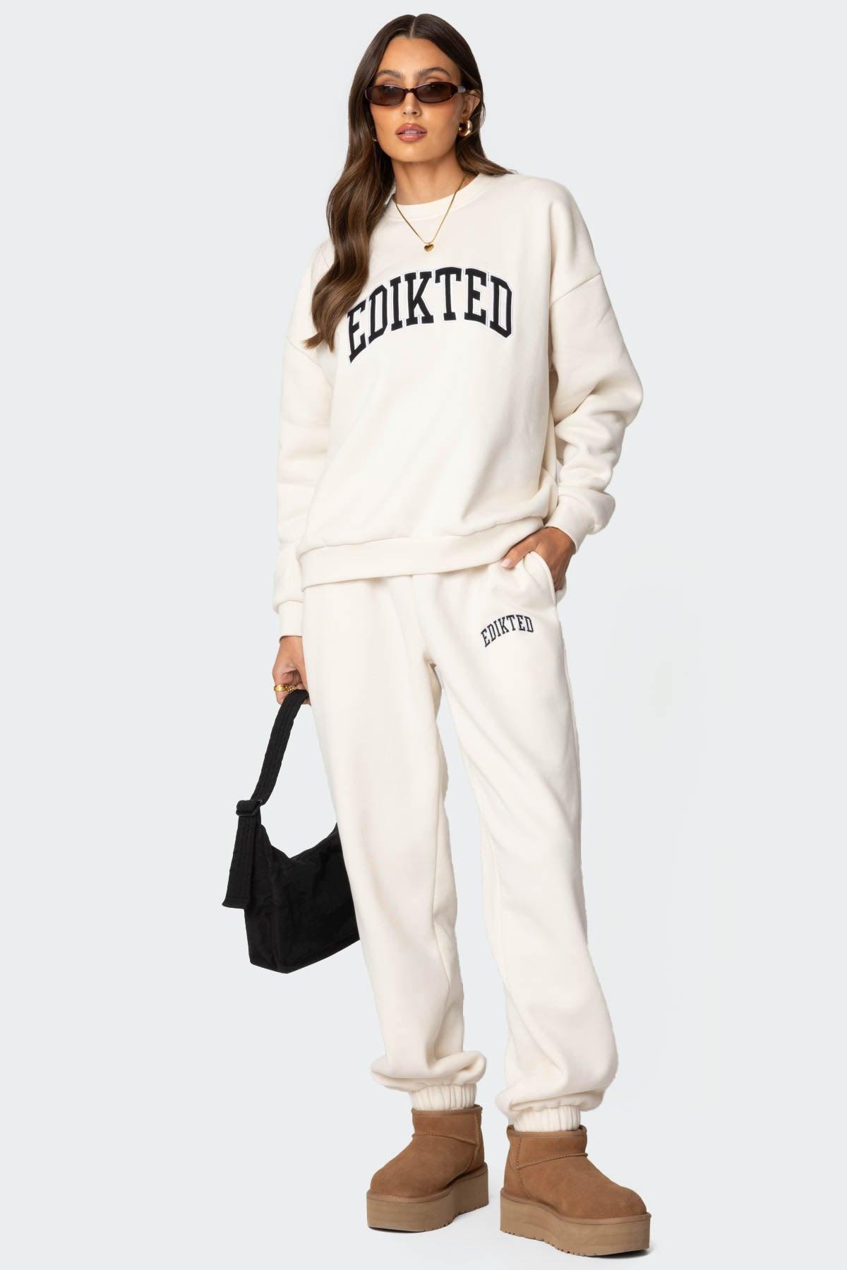 Edikted Babe Oversized Sweatshirt Product Image