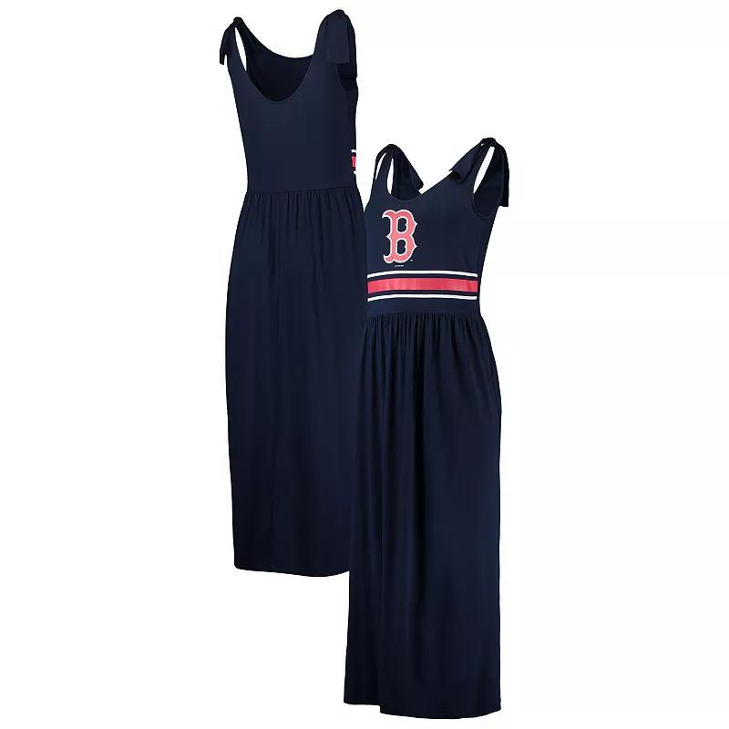 Womens G-iii 4Her by Carl Banks Navy Boston Red Sox Game Over Maxi Dress Product Image