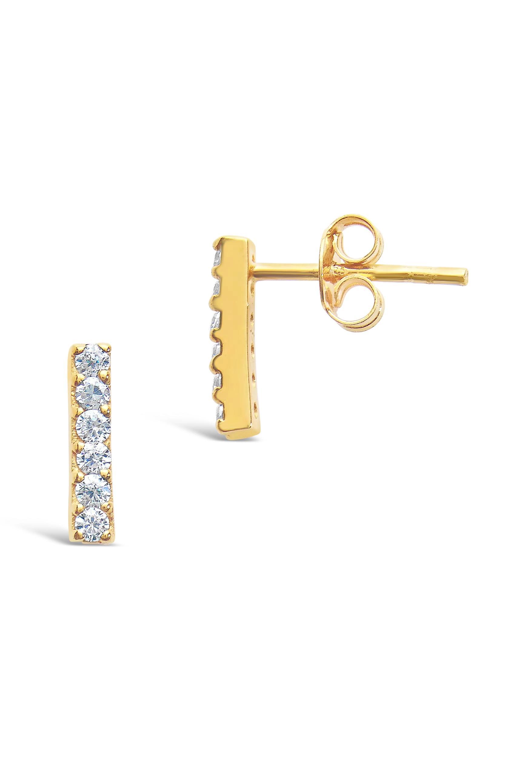 14K Sterling Silver Earrings Product Image