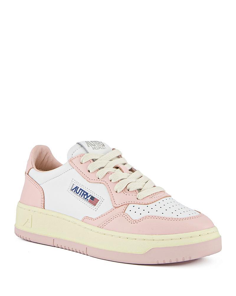 Womens Medalist Leather Low-Top Sneakers Product Image