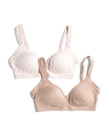 2pk Easy Does It Wire Free Bras for Women Product Image