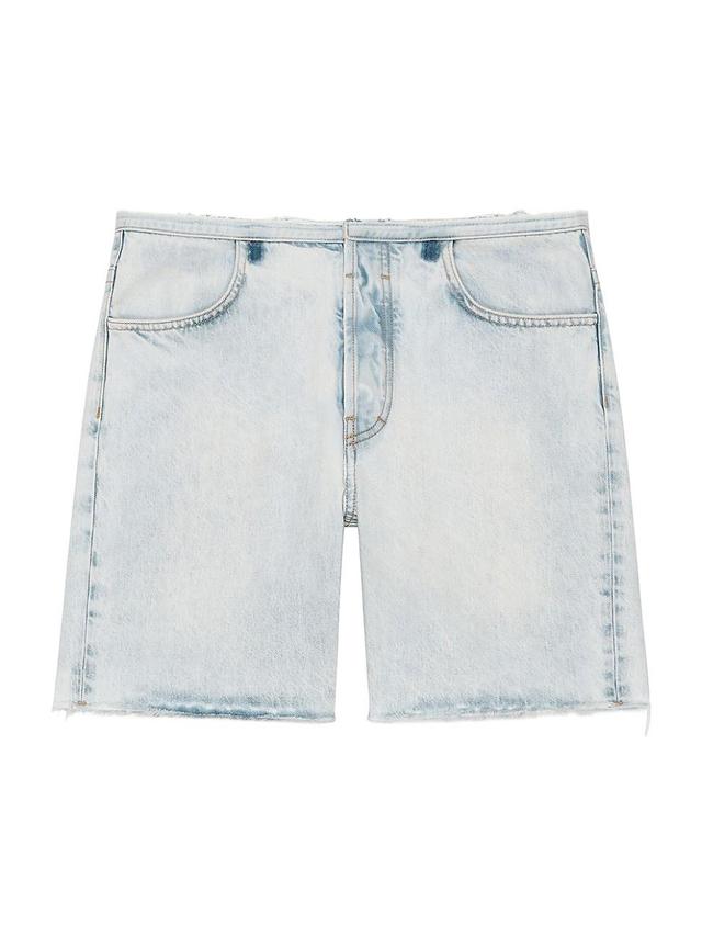 Mens Bermuda Shorts in Denim Product Image