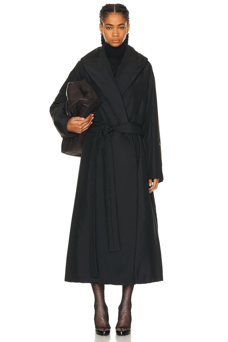 Womens Francine Long Belted Coat Product Image