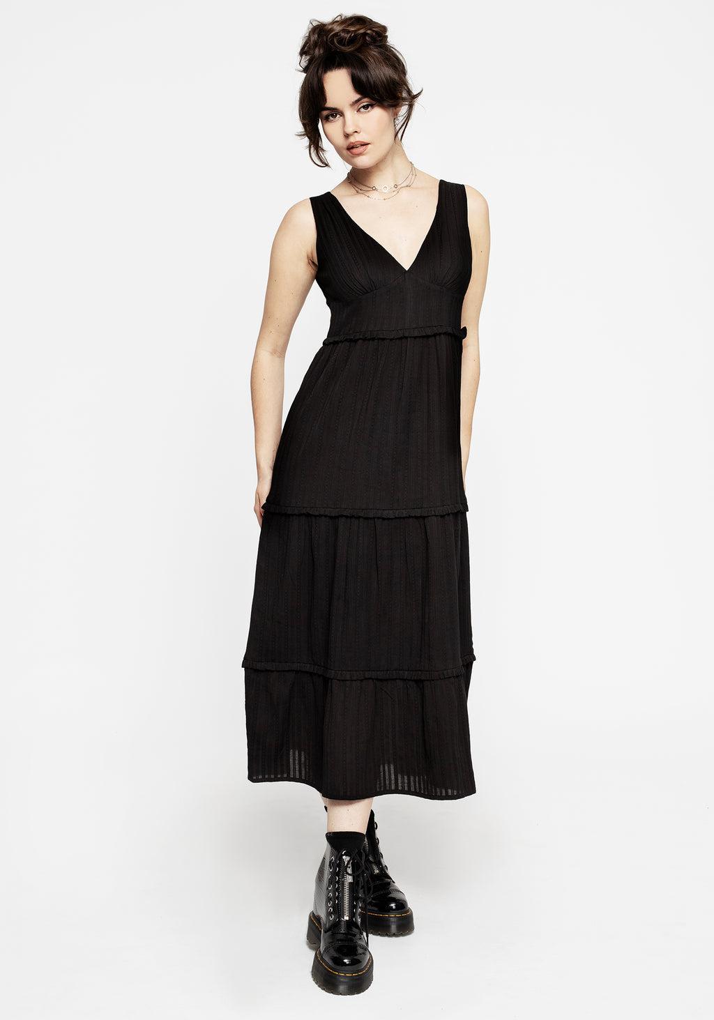 Hereka Tiered Frill Midaxi Dress Product Image