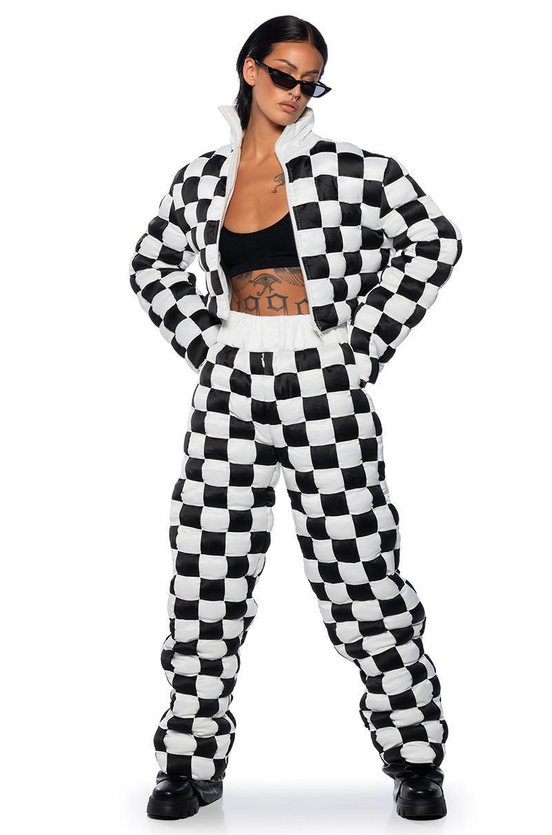 CHECKMATE WOVEN JOGGER Product Image