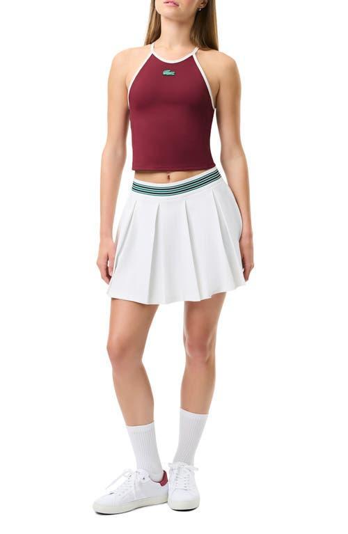 Lacoste Performance Pleated Piqu Tennis Skort Product Image