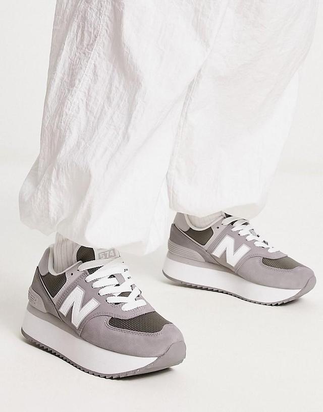 New Balance 574+ Platform Sneaker Womens at Urban Outfitters Product Image