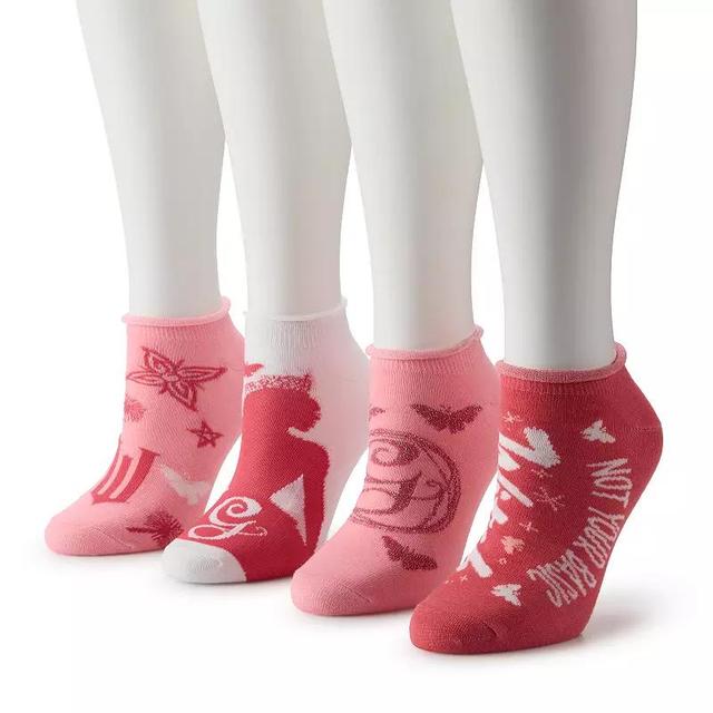 Womens Wicked 4-pack Ankle Socks Pack Product Image